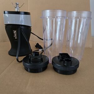 Ninja Black and Clear Blender Set